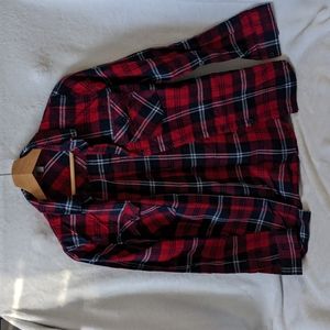Charlotte Russe Red Flannel XS